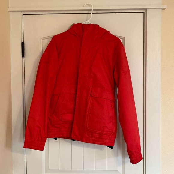 Burton Jackets & Blazers - Hot Pink Burton Ski Coat with Faux Fur Hood